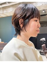 クラッチ ユニ(CLUTCH uni)&nbsp;♪ショートウルフレイヤー♪【大阪難波美容室 中塚孝博】