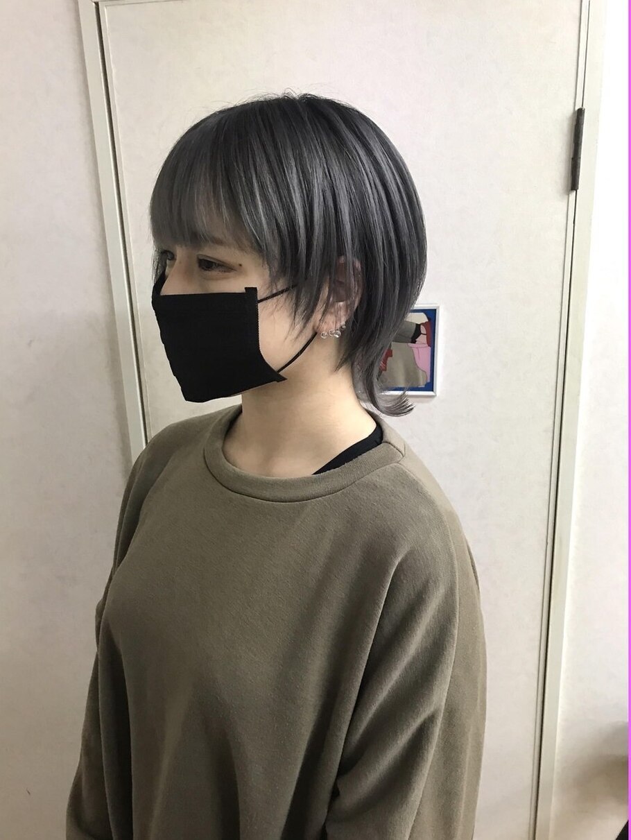 ウルフレイヤー☆シルバーグレージュ♪:L009225671|カット ウルフレイヤー☆シルバーグレージュ♪:L009225671|カット