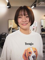 カラン(caran)&nbsp;チョビレイヤー＋ボブ【@hair_mazda】