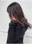 レイヤーカット グラデーションカラー
