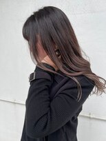 アネラ(anela) レイヤーカット グラデーションカラー