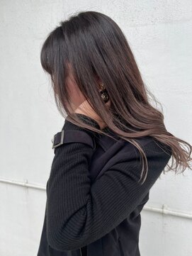 アネラ(anela) レイヤーカット グラデーションカラー