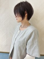 ロンド ストラーダ 心斎橋(Lond strada)&nbsp;ショート×ハイライト白髪ぼかし×シルキーベージュ[心斎橋]