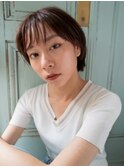 丸みショートボブ