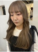 ベージュ　ブリーチ　stylist/miaki