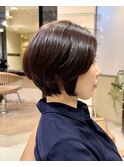 大人ショート/丸みショート/前下がりショート