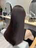 《髪質改善》水素ストレート＋カット＋水素トリートメント