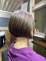 エムエーヘアースタジオ(M/A hair studio.) 大人女性のショートボブ◎