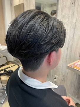 エヌアンドエー せんげん台店(N&A) 仕事にも最適な毛流れリバースパーマ センターハウス