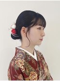 【卒業式】袴着付け/ヘアセット/袴ヘア/袴ヘアアレンジ/着物ヘア