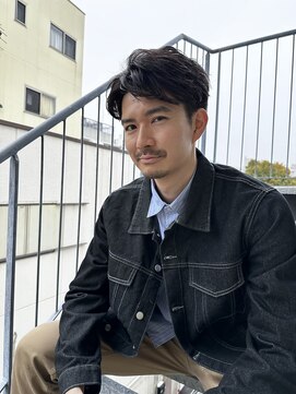 ロンドアベニール 北千住(Lond avenir) スパイキーショートニュアンスパーマスペインカールメンズ北千住