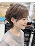 【倉地雄介】丸みショートボブ