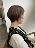 ショート ショートボブ 丸みショート マッシュショート