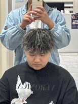 ルーストデラックス 京都河原町三条(ROOST dx)&nbsp;メッシュパーマ