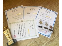 美容大会で受賞経験有りの実力派サロン♪