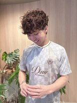 オン キャナルシティ博多前店(on)&nbsp;【哉汰】ニュアンスパーマ/ウルフマッシュ/メンズカット20代