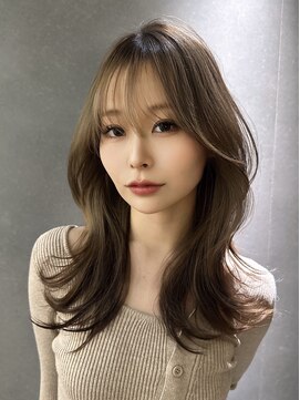 ロンドロゼ 池袋(Lond rose) レイヤーカット×ココアブラウン