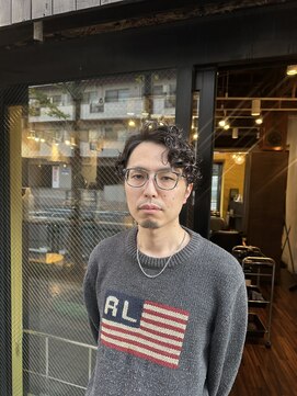 縦落ちスパイラルパーマ