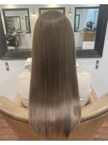 ミリム 栄矢場町店(MIRiM) 【栄矢場町】グレージュカラー×水素トリートメント