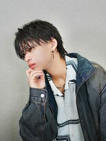 スラッシュ(SLASH)&nbsp;フェザーパーマ/ニュアンスパーマ/韓国/センターパート/姫路