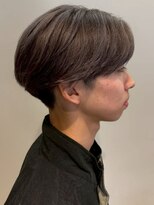 オレンジペコ(orange peco)&nbsp;アッシュグレー 透明感カラー メンズカラー マッシュヘア 20代