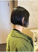 ミニマムぱつっとボブ