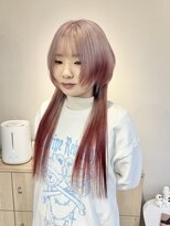 テトラ バイ ネオリーブ 横浜西口店(tetra by neolive)&nbsp;ハイトーン　デザインカラー　ワインレッド　ラベンダー　横浜★