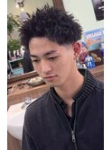 フェード＆カット+眉カット