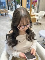 アヴァンス 広島本通店(AVANCE.)&nbsp;着物ヘア/大人ガーリー/ダークアッシュ/似合わせカット