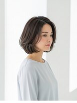 ヴィスコ 上福岡(visco)&nbsp;大人ボブ　上福岡/白髪ぼかし
