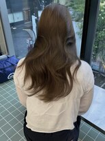 ヌヌ 渋谷 原宿 明治神宮前(nunu) レイヤーカットウルフカットボブグレージュオリーブべージュ