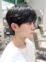 ノラ ウメダ(NORA UMEDA)&nbsp;韓国ヘア シースルーマッシュ×ダウンパーマ