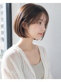 ふんわりボブスタイル