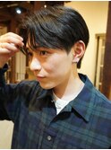 コンマバング/毛流れ/カルマヘア/ショートセンターパート