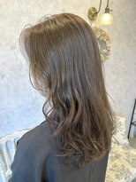 ディーヴァヘアーエズ(DIVA hair Eze) 透明感ミディアムグレージュカラー/ブリーチなしカラー