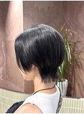 ★ショートレイヤーボブ！ナチュラルコリアンブラック！横浜