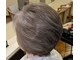 サテンドール ヘアクラブの写真/【平塚】メテオ髪質改善トリートメントでブリーチなしの白髪ぼかし♪マンツーマン美容室で理想の艶髪を*