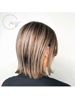 ヘアアジュールココ(hair azure CoCo...)&nbsp;タッセルボブバレイヤージュ