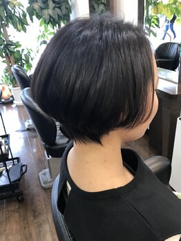 アトリエ モガ(アトリエ MOGA)の写真/大人かわいい似合わせショートが評判！筑紫野市原田で手入れが楽なスタイルを☆