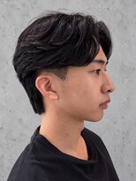 ハイプ マン 藤沢(HYPE MAN)&nbsp;フェザーパーマ毛流れパーマセンターパートニュアンス藤沢
