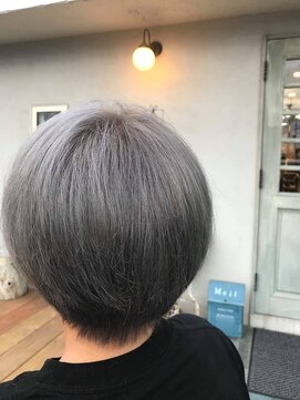 ヘアサロン コバコ(hair salon cobaco) グレイシルバーショート