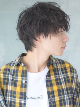 ロッソ ヘアアンドスパ 草加店(Rosso Hair&SPA)の写真/カットだけで魅せる。クセや髪質、骨格を見極めて計算したカットはミリ単位で繊細に仕上げてくれる[草加]