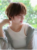 簡単スタイリング☆大人かわいいショート/イメチェン