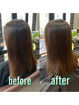 グリーン(Glean) 簡単スタイリング♪艶髪ヘアー