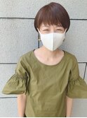 大人可愛い◎マニッシュショート