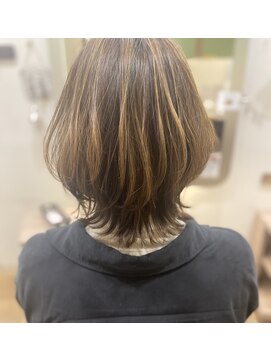 アルファガーデンセカンド(alpha garden second) ショートレイヤースタイル