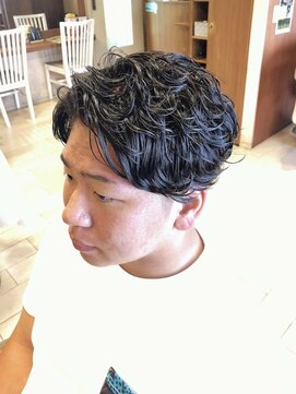 オムヘアー (HOMME HAIR) 【HOMME HAIR 佐藤】 ラルフカール スタイル