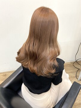 イオエ(ioe) 黒髪/ボブルフ/ネビージュ/小顔/ワンレン/髪質改善/グレージュ