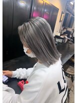 スティーロ 渋谷(Steelo)&nbsp;Steelo  シアグレー×切りっぱなしミディ