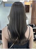 大人女性のための白髪ぼかし×グレージュカラー